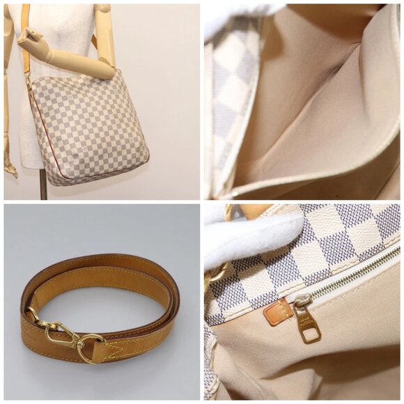 LOUIS VUITTON Damier Azur Sophie Shoulder Bag 2way